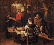 Jan Steen The Meal oil painting